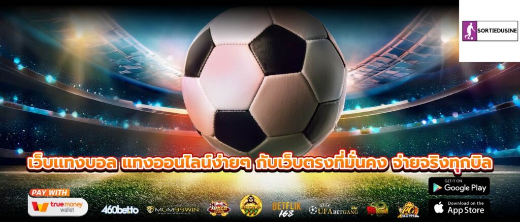 เว็บเเทงบอล แทงออนไลน์ง่ายๆ กับเว็บตรงที่มั่นคง จ่ายจริงทุกบิล